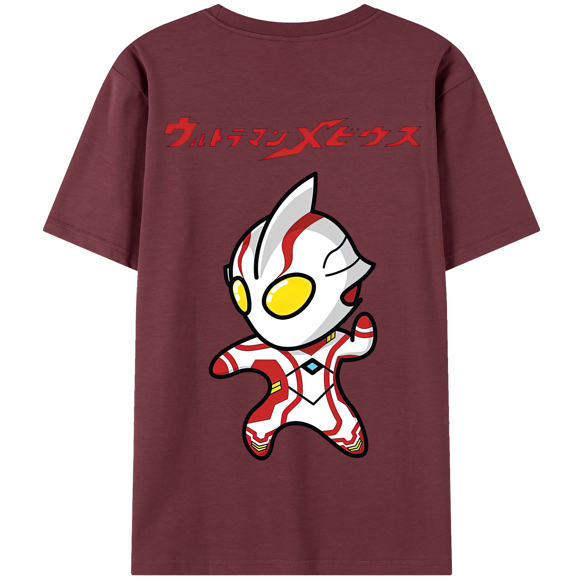 （画像用） ウルトラマン Ultraman 綿100％半袖Tシャツ（背面プリント）